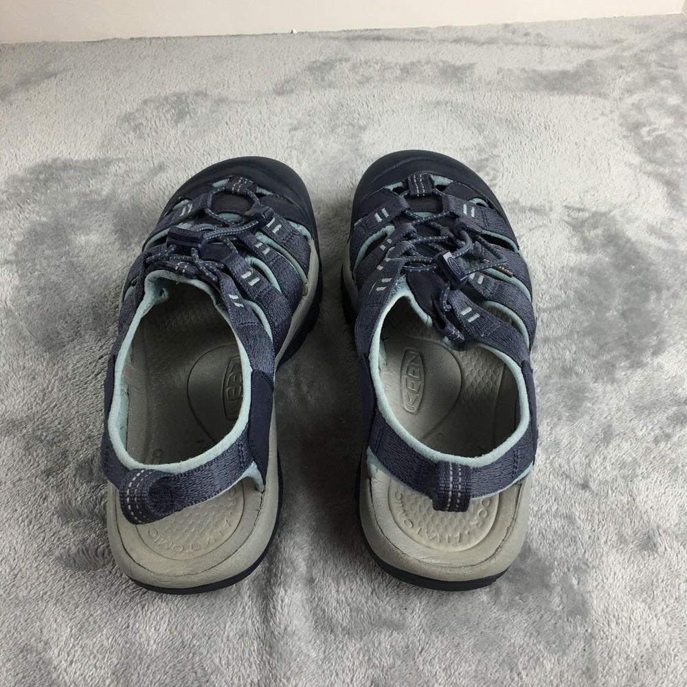 KEEN Newport H2 Hiking Sandals Womens 9 Navy Blue Toggle-Lace Outdoor Gorpcore - Picture 9 of 13